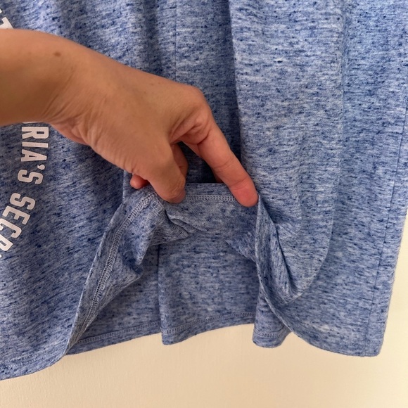 Victoria’s Secret Womens Blue Racerback Tank Top Medium Casual Summer Outdoor - Picture 11 of 15